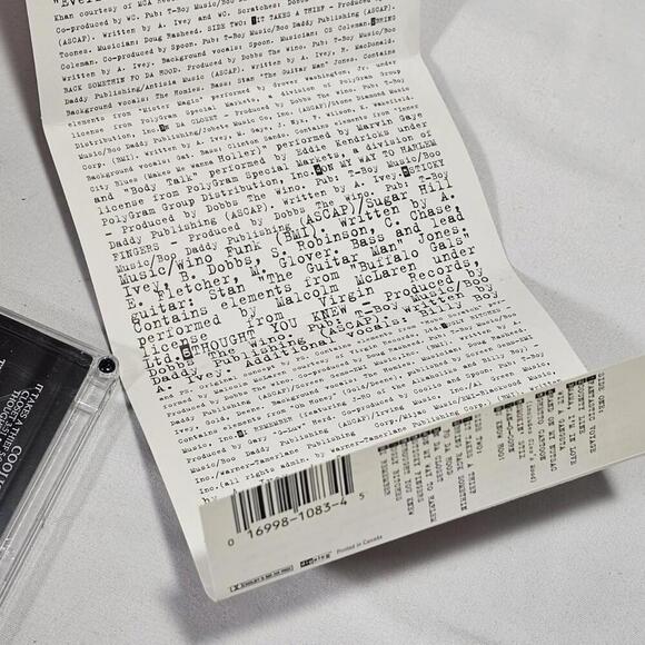 Coolio It Takes A Thief Vintage Cassette Tape 1994 Rap Hip-Hop Rap - Picture 4 of 5